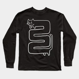 Flexible Cat Long Sleeve T-Shirt